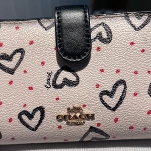 Coach Hearts Wallet